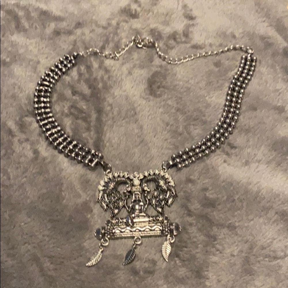 Silver necklace
